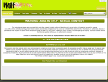 Tablet Screenshot of milfxxxfrenzy.com